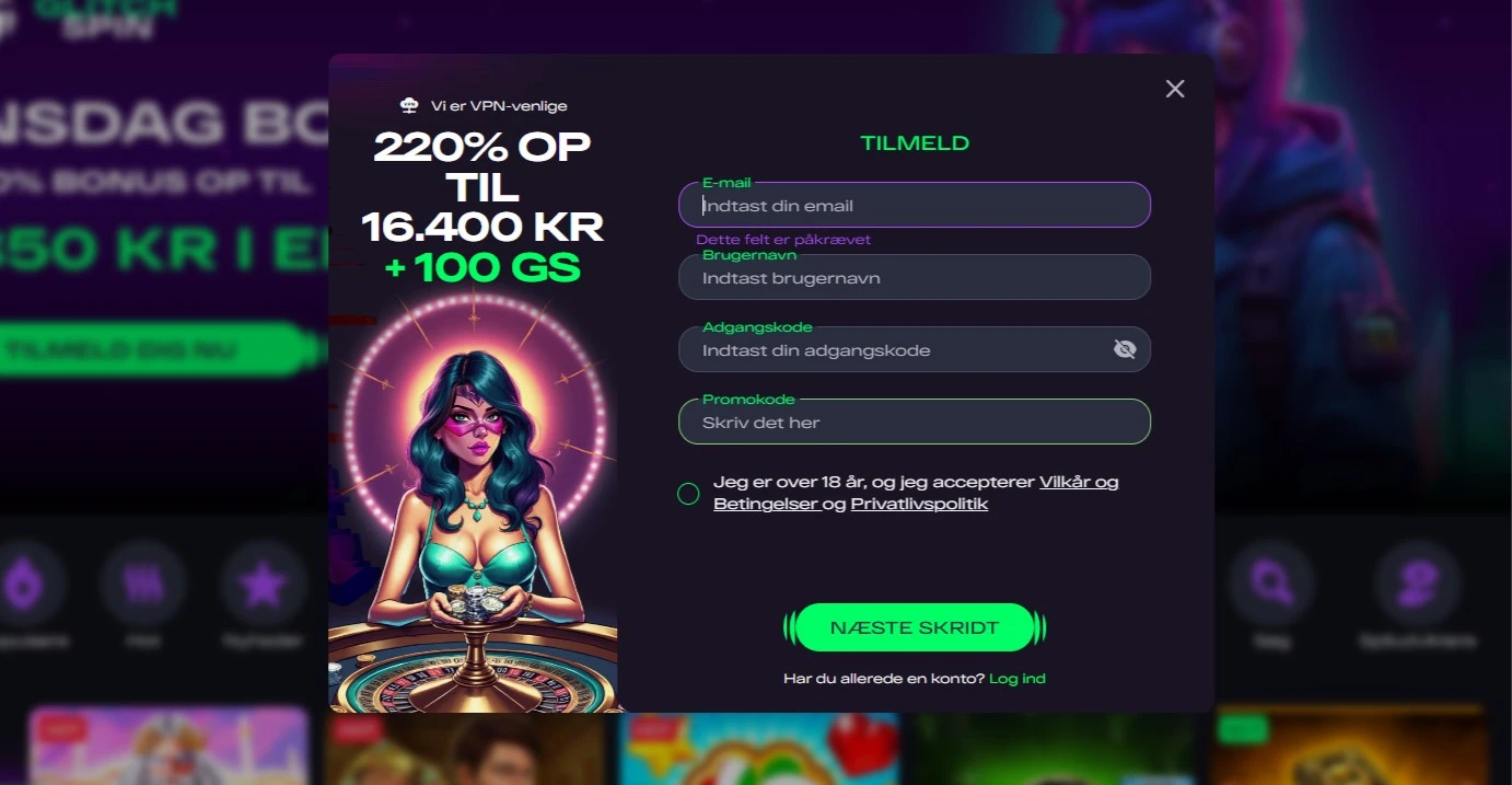 Sådan begynder du at spille på casino uden ROFUS free spins